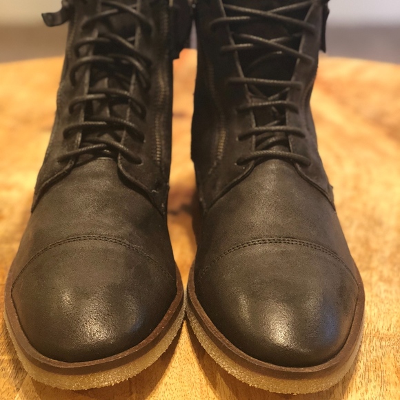 Asos Black Suede Boots - Picture 3 of 6